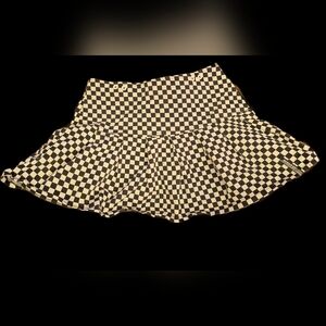 Harajuku Mini Target Checkered Children's Skirt